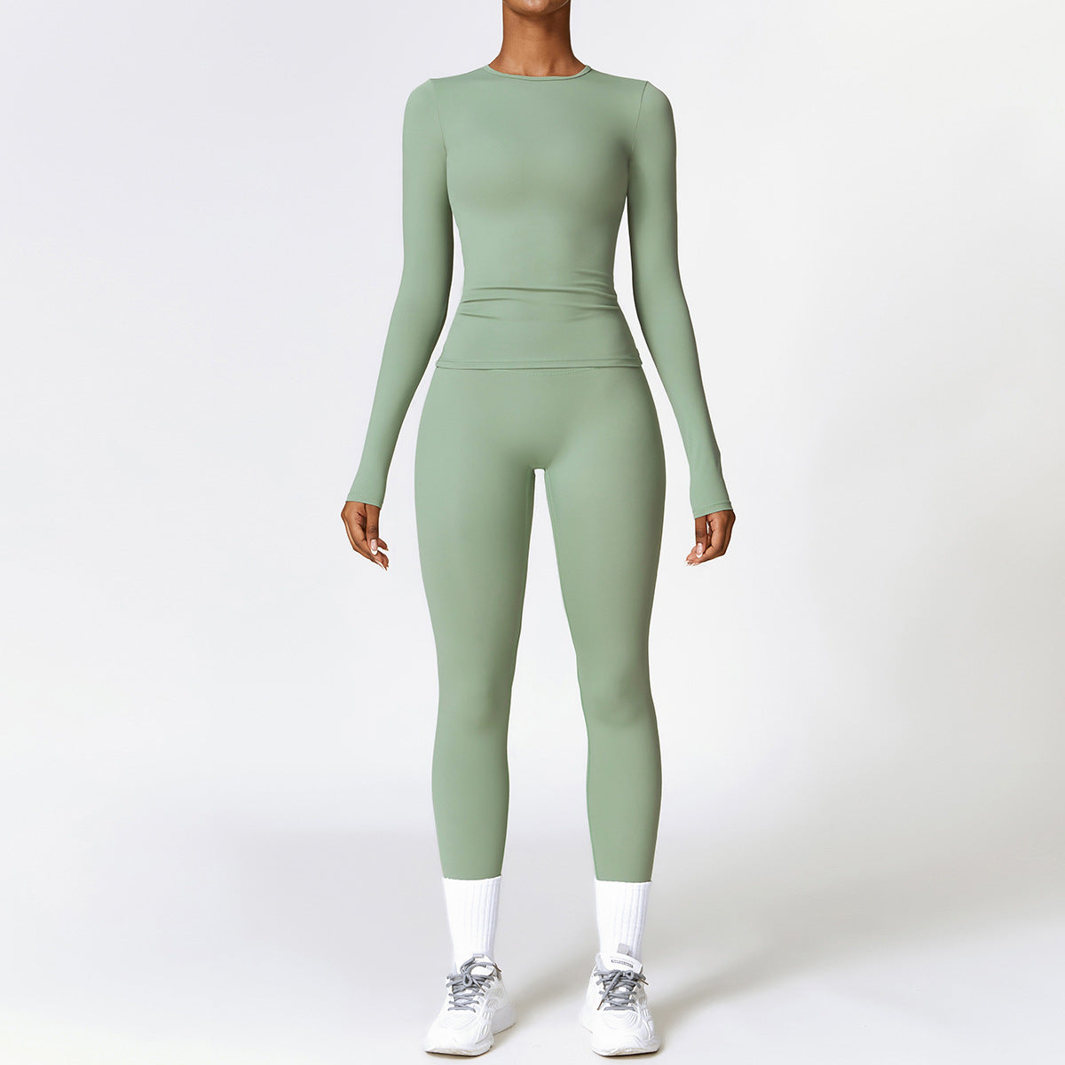 Tight-fitting Brushed Yoga Suit